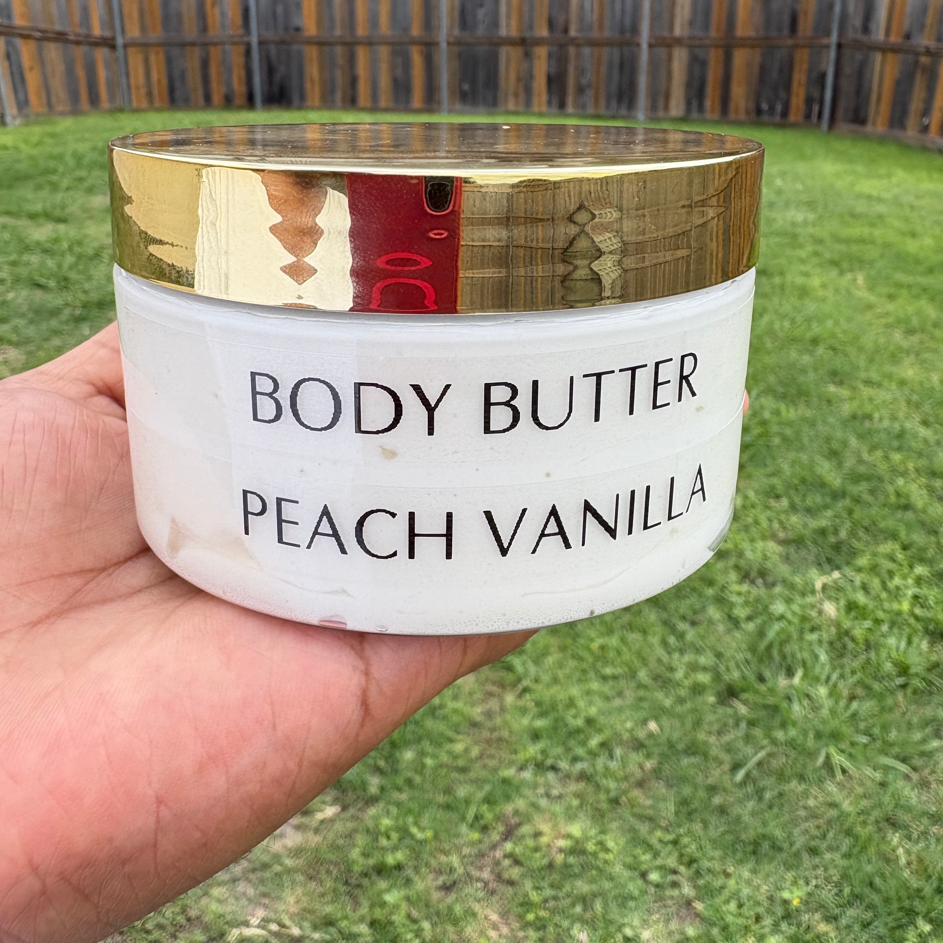Peach Vanilla Body Butter 8 oz