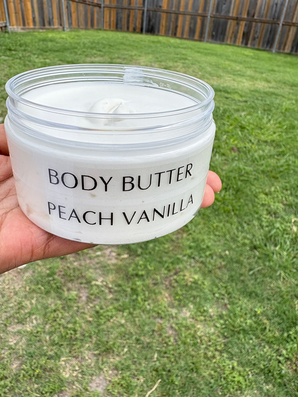 Peach Vanilla Body Butter 8 oz
